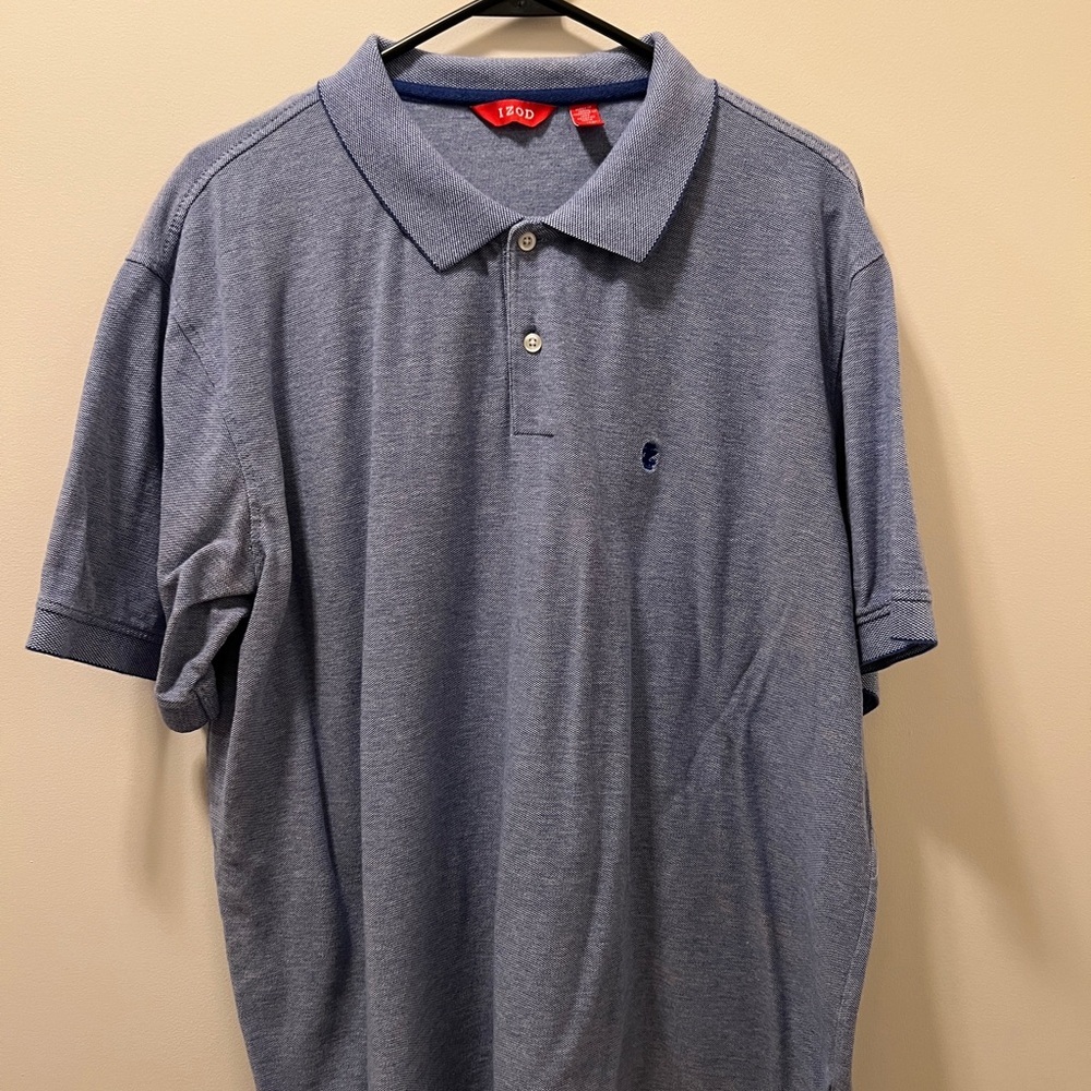 IZOD Men's Blue Polo Shirt